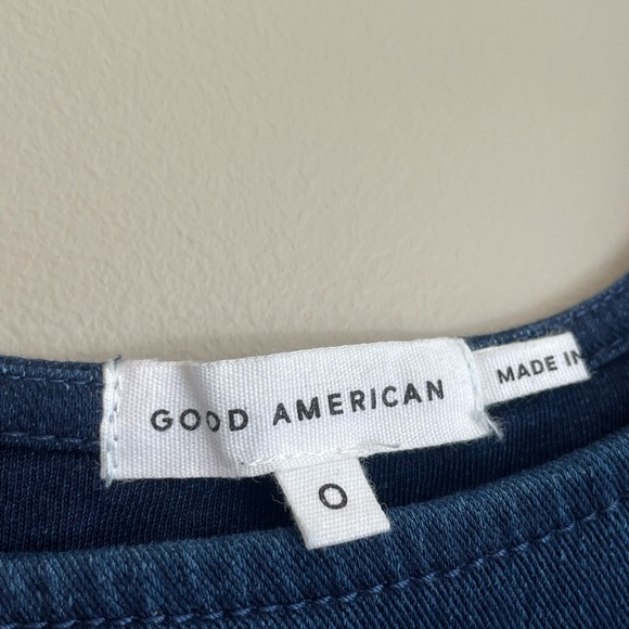 Good American Denim Bodysuit Size 0 - Picture 3 of 3